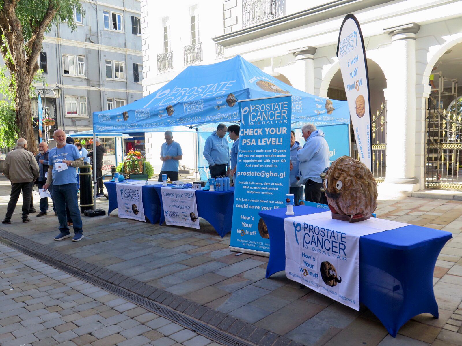 Prostate Cancer Gibraltar community engagement