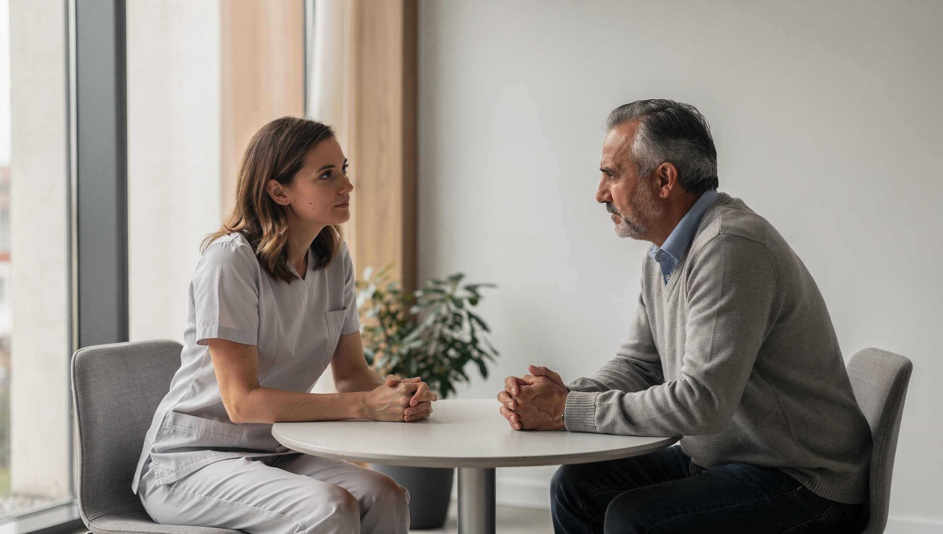 Consultation resolving patient doubts