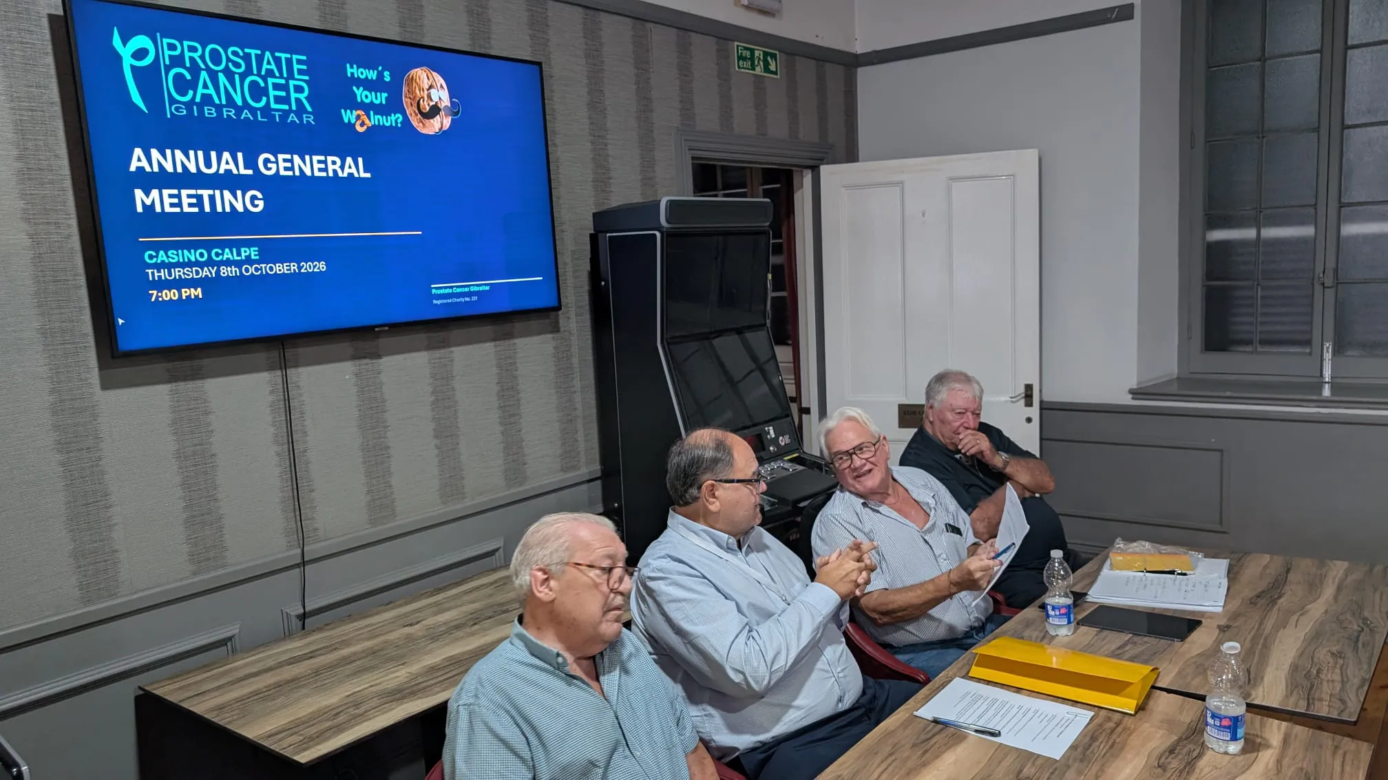 Prostate Cancer Gibraltar Annual General Meeting 2026