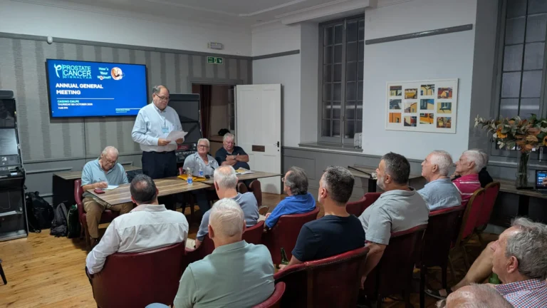 Prostate Cancer Gibraltar Annual General Meeting held on 8 October 2026